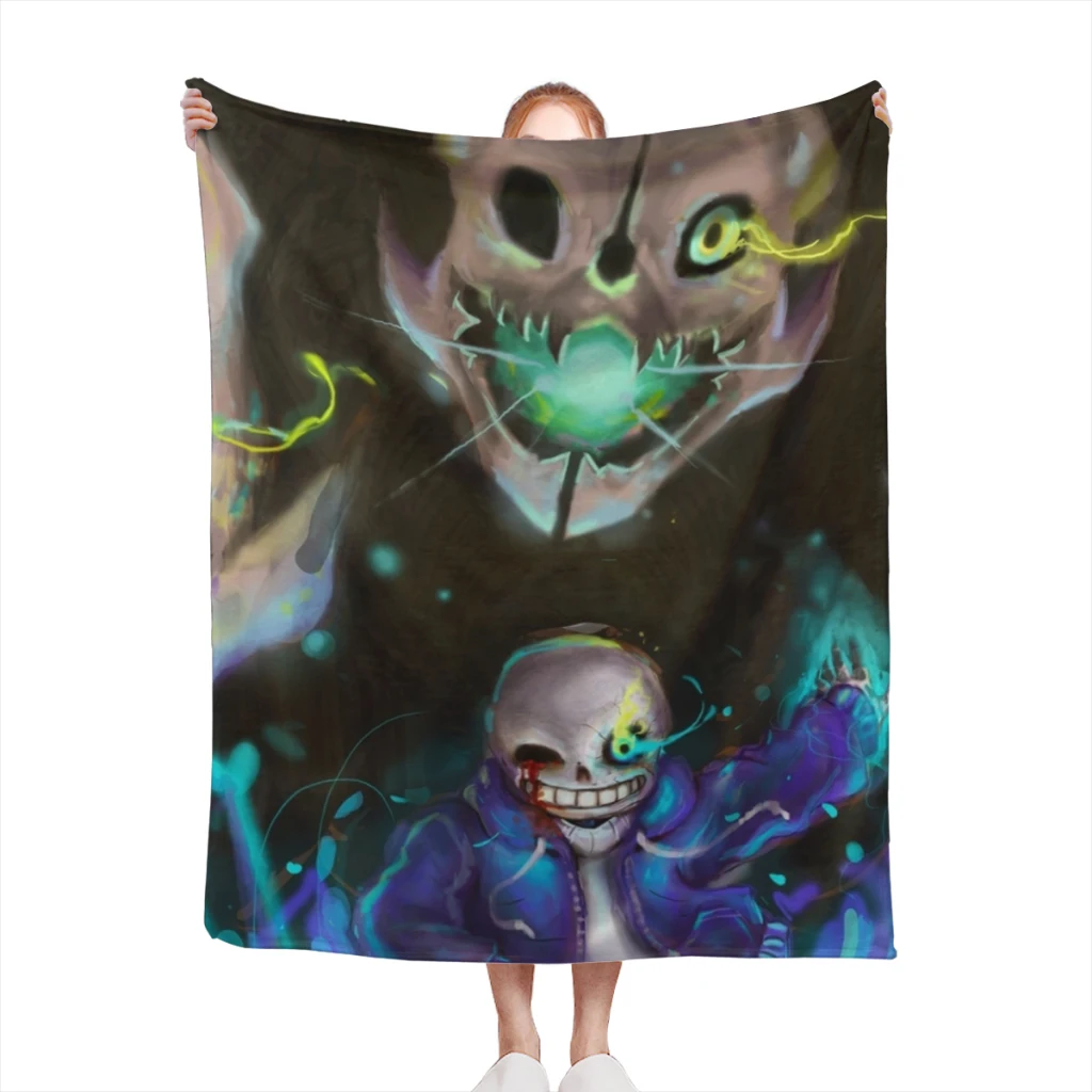 

Undertale Comfortable Blanket Fluffy Soft Bedroom Decor Sofa Blankets Comforter Home and Decoration