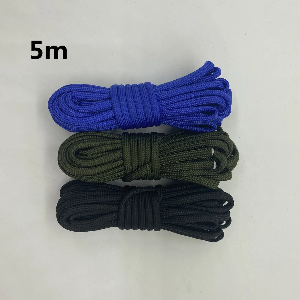 5/15/30m Meters Paracord for Survival Dia.4mm 7 Stand Cores Parachute Cord Lanyard Outdoor Tools Camping Rope Hiking Clothesline