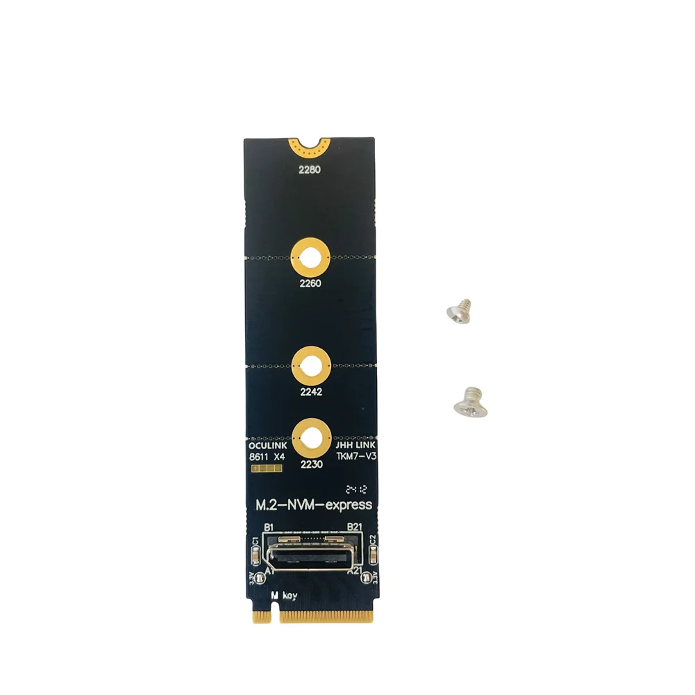 Oculink SFF-8612, PCI-E, NGFF, Gen4, Gen3, 2.5