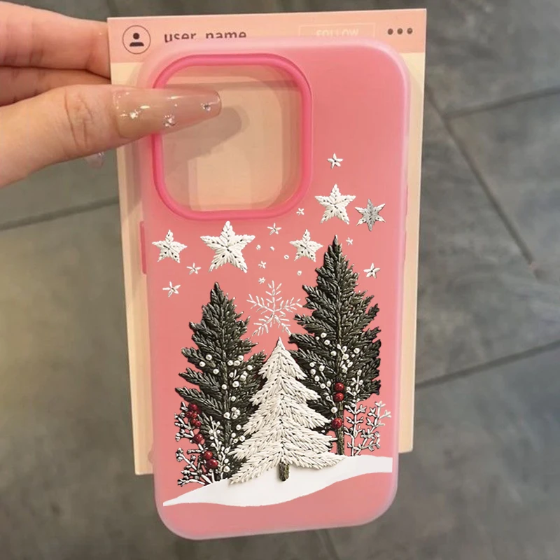 Christmas Tree Phone Case - Festive Back Cover