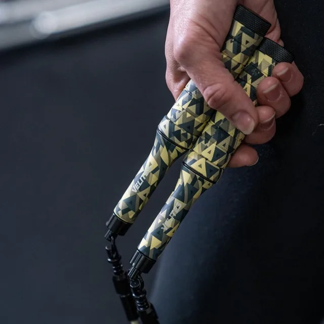 Velites Weighted Jump Rope for Crosstraining, Boxing, MMA & Fitness Earth 2.0. | Maximize your workout