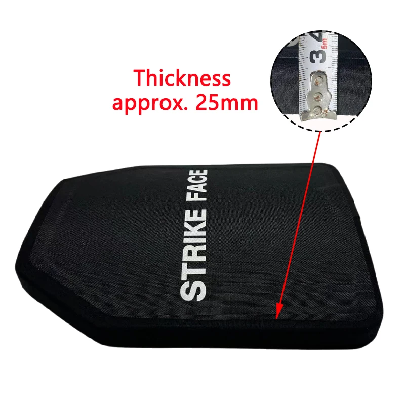 NIJ III 등급 UHMWPE+아라미드 보드 25X30CM 3단계 보드 전술 삽입 보드 배낭 데크 방어 방패 자기 방어