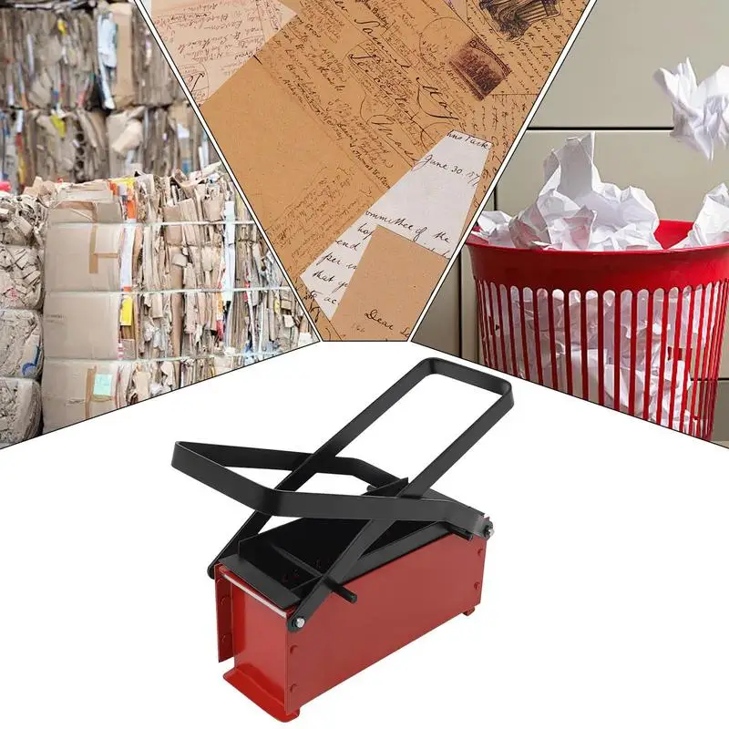 Briquette Press Porous Design Brick Making Machine Waste Paper Brick Maker Brick Press Machine For Efficient Compression 5