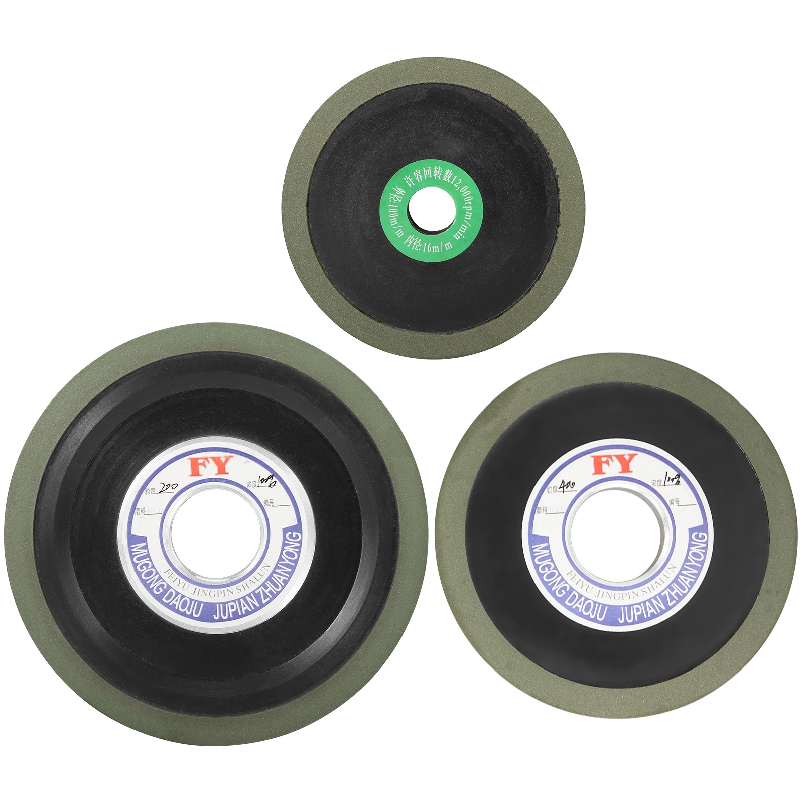 4" 5" 6" Diamond Grinding Wheel Bakelite Resin Grinding Disc for Carbide Milling Cutter Power Tool