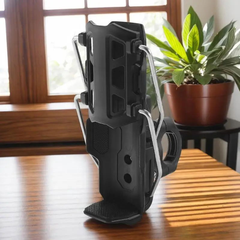 Motorcycle Cup Holder Adjustable No Drill Drink Holder For Bike Motorcycle Water Bottle Mount For 1.26-3.15 Inch  Bottlle