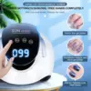 SUN X9 MAX 220W UV LED Nail Lamp Light Dryer for Professional Nails Gel Polish 57 Lamp Beads 4 Timer Setting LCD Touch Display 2