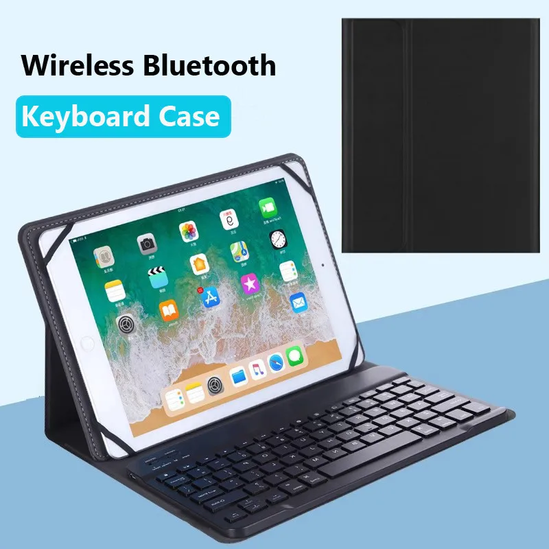 Per Blackview Tab 70 7 8 Wifi Pro 4G Tastiera Magnetica Staccabile Da 10.1 Pollici Con Custodia In Pelle Custodia Folio Cover Ultra Sottile