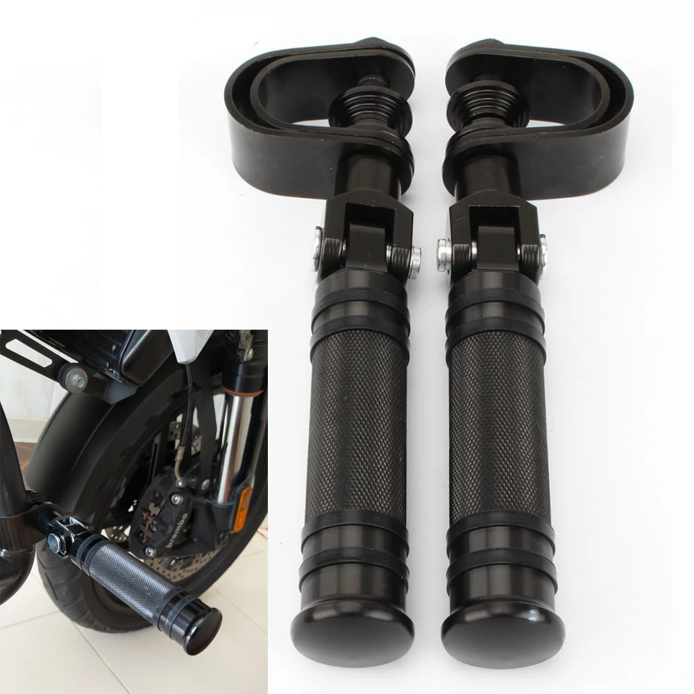 

Motorcycle Billet Crash Bar Engine Guard Highway Foot Peg Clamps Mounts Footrest 1" 25mm 1.25" 32mm