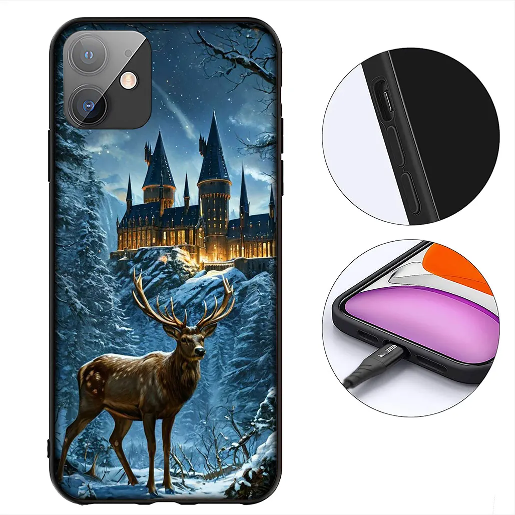 Art Cool Harries Owl Wand Potters Phone Cover Case