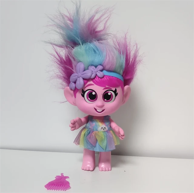 Play-Doh Trolls World Tour Rainbow Hair Poppy Styling Toy for Kids