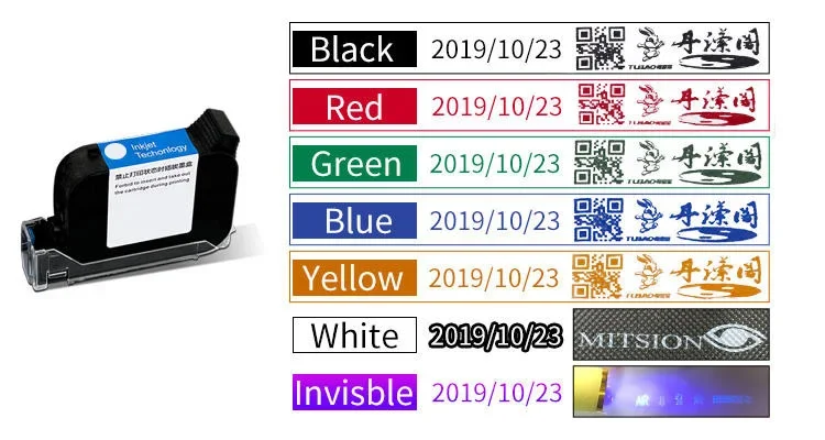 aer quality Top selling easy to use ink cartridges solvent ink cartridge