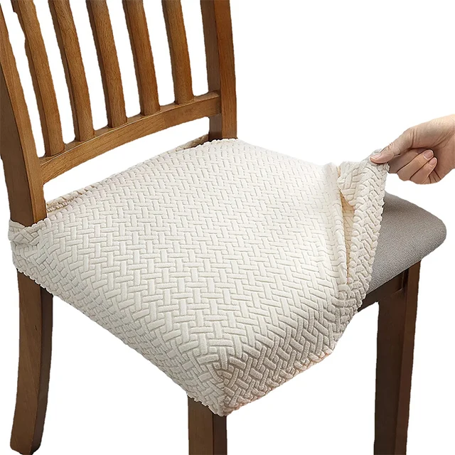 Funda Elástica Para Banco De Comedor De Jacquard, Funda Para Banco