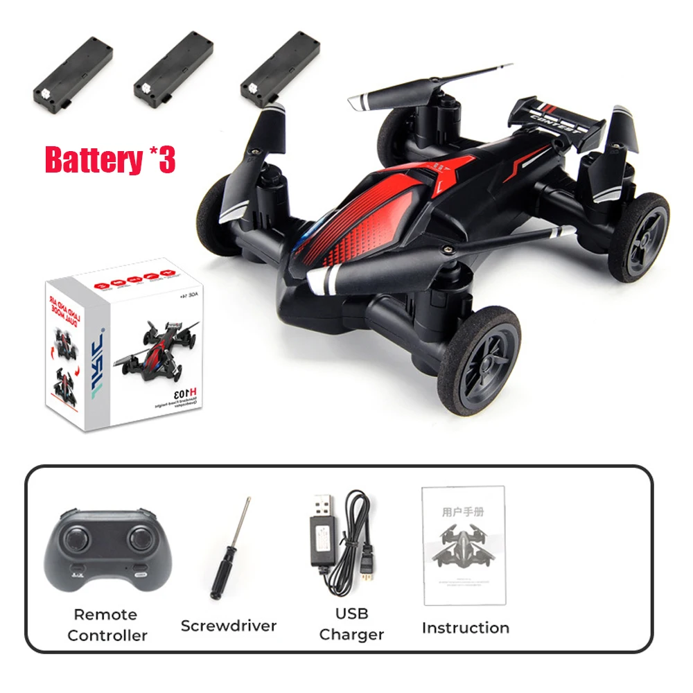 3 Battery RED