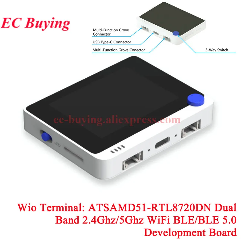 Realtek Rtl8720dn ATSAMD51-RTL8720DN Development Board Module Wio Terminal ATSAMD51 Ble ...