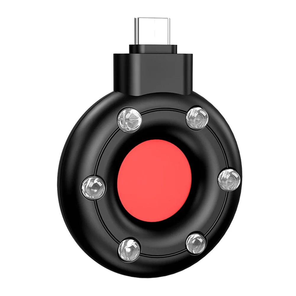 Anti Candid Camera Detector Portable Lens Detect Gadget Type-C Anti-Peeping Security Protection for Office Hotel hidden camera detector infrared camera detector camera detector