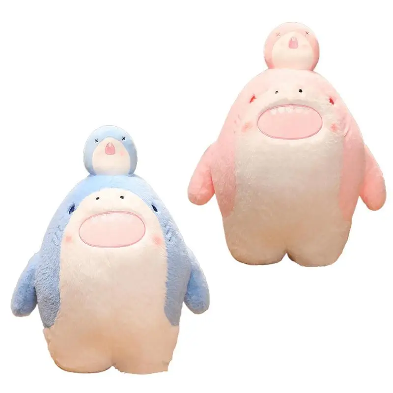 

Мягкая Плюшевая Акула Huggable, Мягкая Милая Толстая Акула для дома, плюшевая Акула для подслушивания и сна, имитация плюша для детей