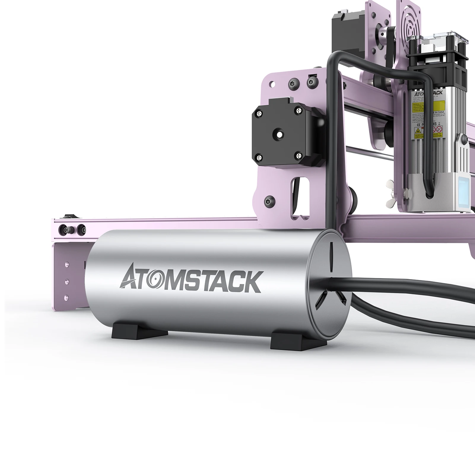 ATOMSTACK F30 Air Airflow Assist Kit 10-30L/min Air Assist System Remove Smoke and Dust for Laser Engraver Cutter Machine 3d printing machine