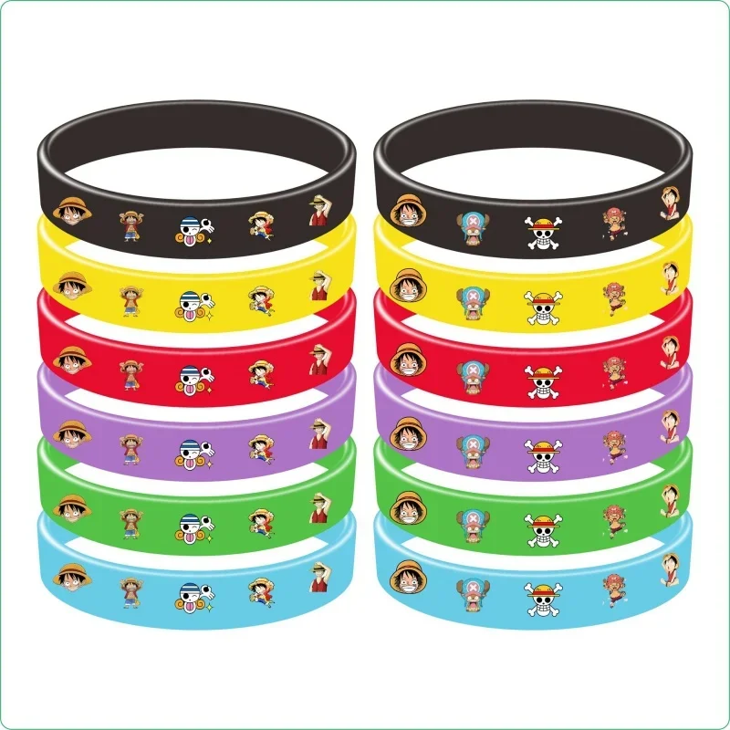 One Piece Birthday Party Favors: Collectible Gifts & Slap Bracelets for Kids' Goodie Bags and Decorations