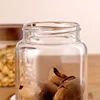 Glass Storage Containers,High Borosilicate Glass Jars Kitchen Food Canisters with Acacia Wood Lids for Coffee Beans/Sugar/Nuts 5