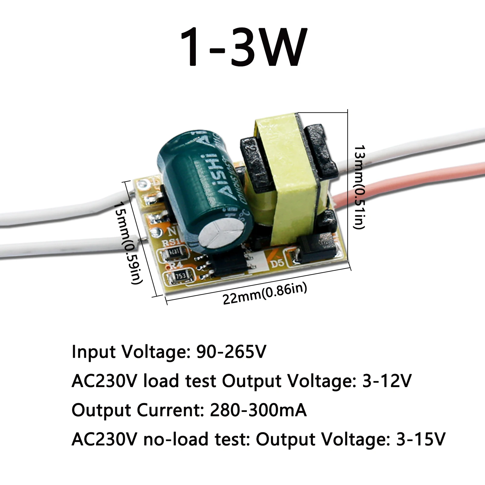 Adjustable Power Supply Adapter 1-24V/3-12V/9-24V/24-36V For LED Strip Light D5 