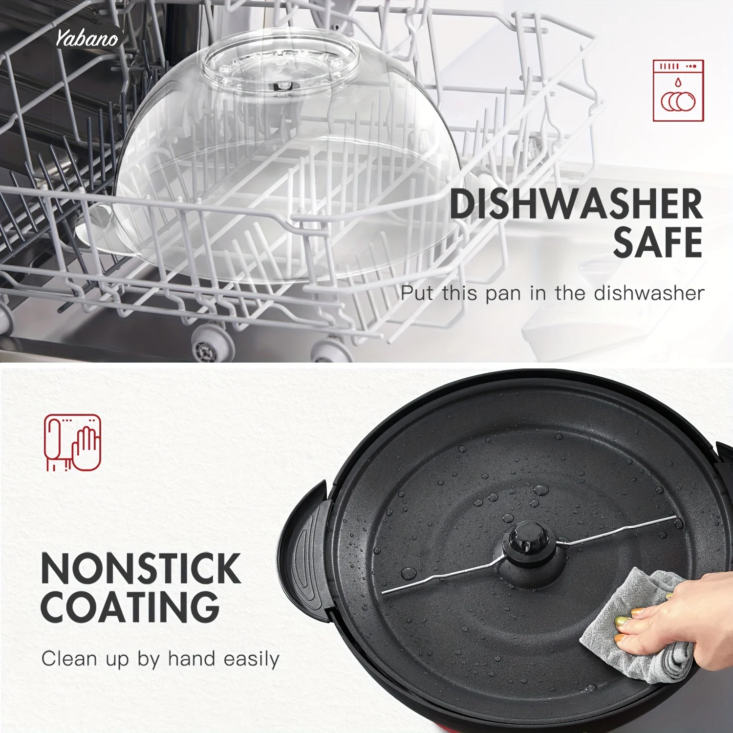 electric stirring plate Popcorn Maker Machine Nonstick Quick Heat Technology cool touch plate stirring handlesכלי להכנת פופקור 6