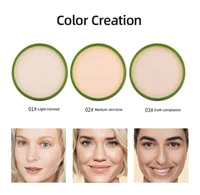 Foundation Makeup 99% Aloe Vera Softening Powder Waterproof Moisturizing Concealer Foundation Make Up Face Contour Powder Brush 2