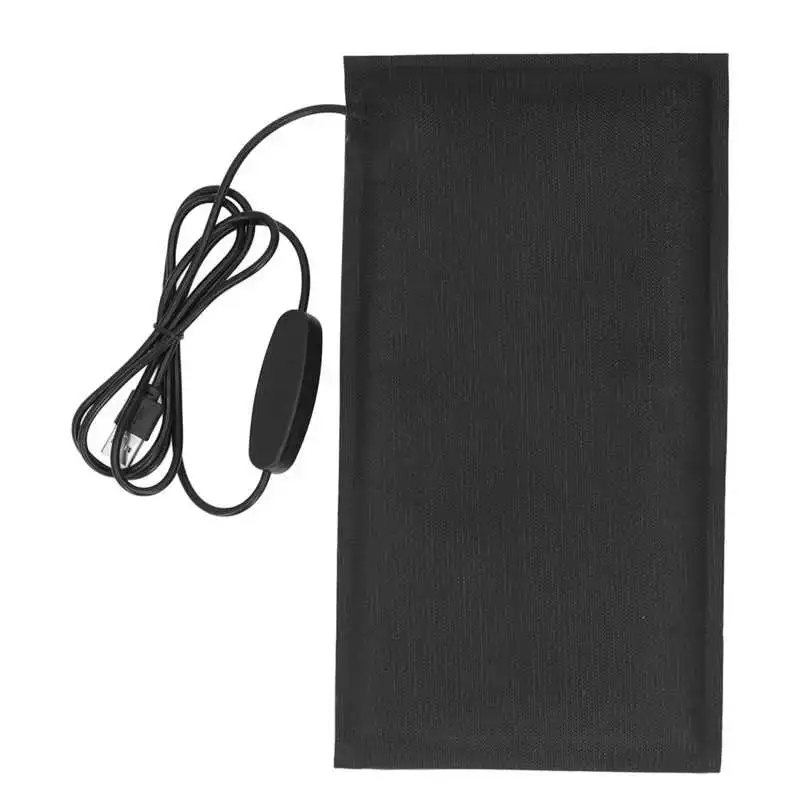 Heater Pad Electric Cloth Heater Carbon Fiber 3 Gears USB Power Supply DC5V Clothing Heating Pad Winter Outdoor Hiking Vest