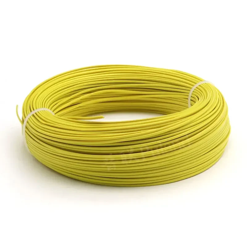 Câble Thermocouple PTFE – Type K/T/J, Longueur 100 M, Diamètre 2x0,3 Mm – Pour Mesure Température -200°C à +260°C, Blindé, Isolant Haute Température
