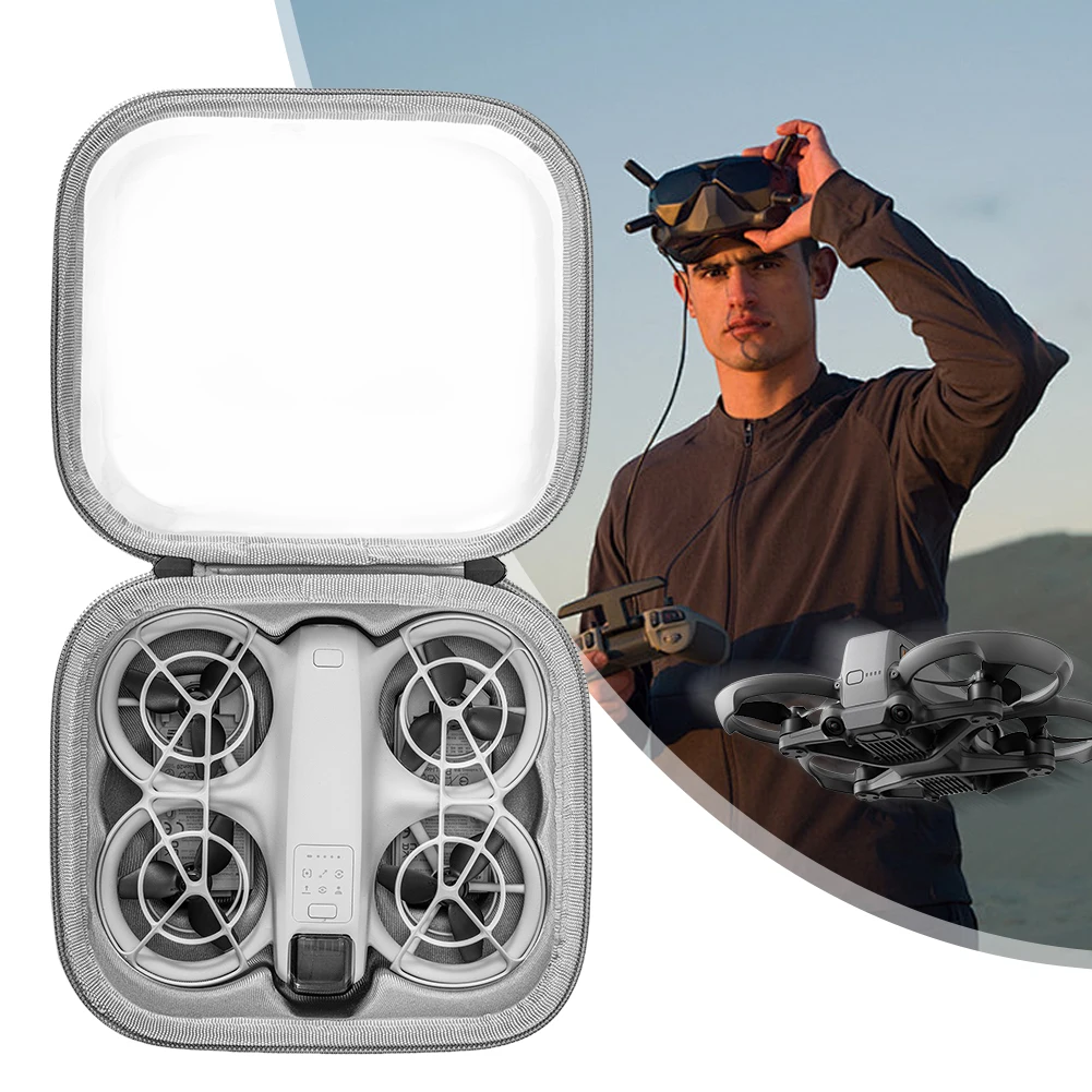 휴대용 운반 케이스 충격 방지 여행용 보관 가방 방수 여행용 케이스 DJI Neo 드론 및 배터리용 스크래치 방지