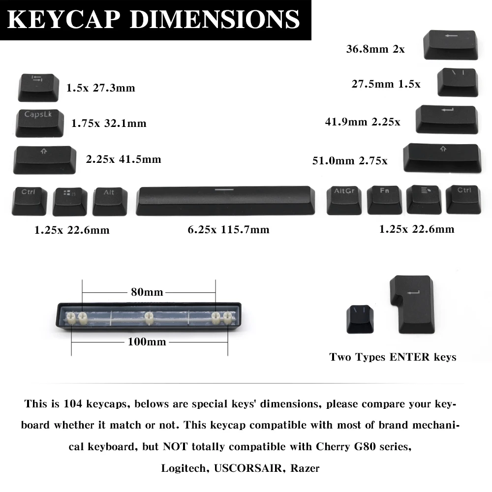 Teclado mecânico retroiluminado OEM, Keycaps altamente OEM,