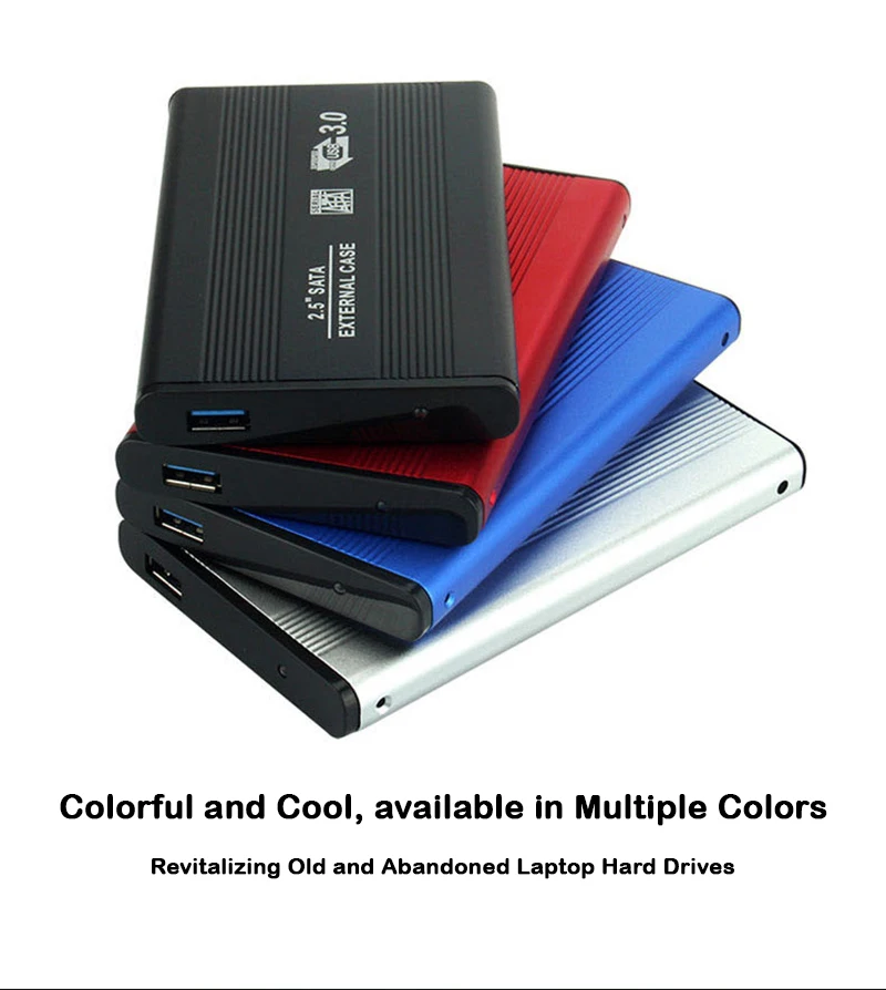 Uthai-alumínio Alloy Mobile Hard Drive Case Ssd Solid-state Notebook Usb 3.0 2.5 in Bn03
