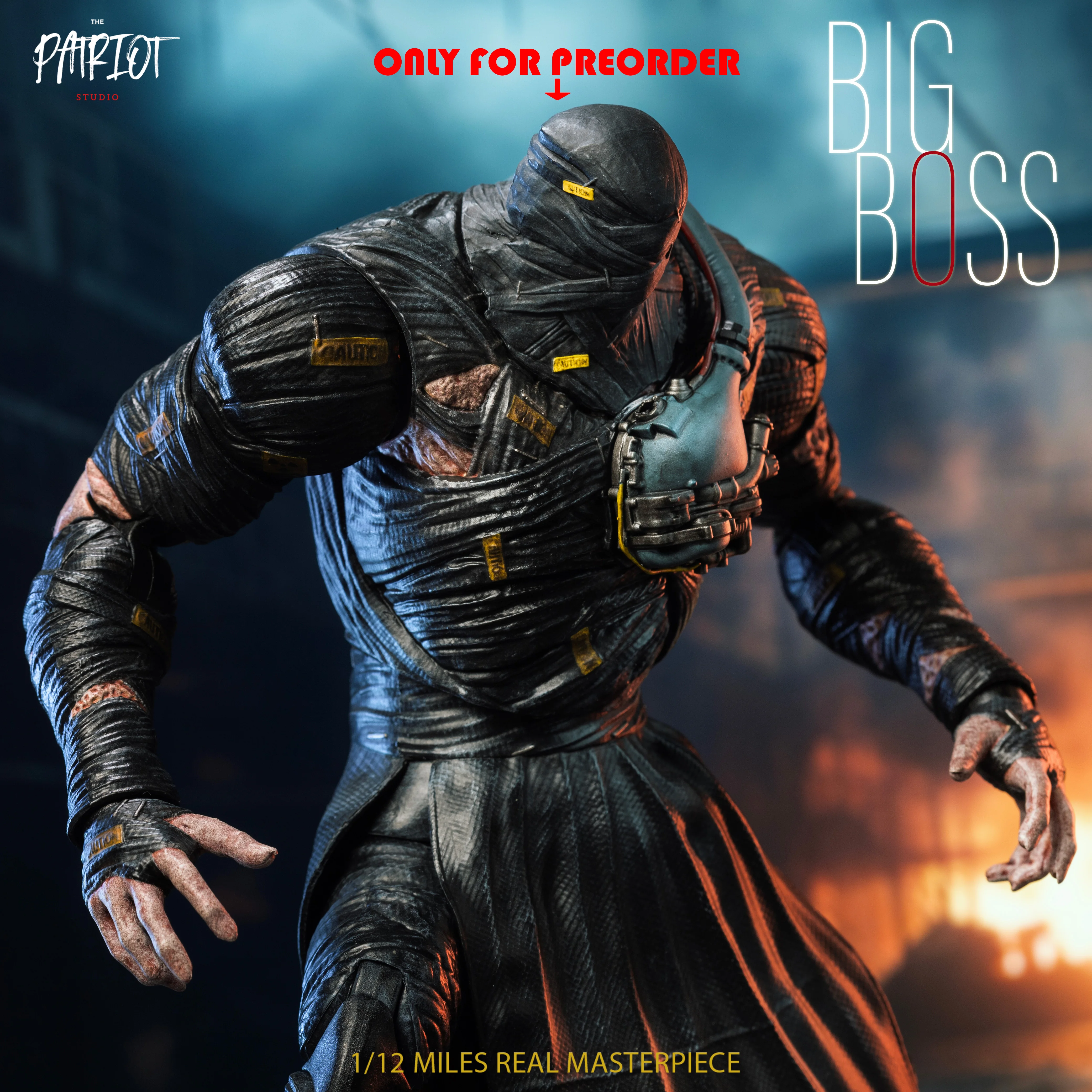 爱国者Studio Patriot Viral nemesis Lyon Presale Patriot Studio 1/12 The Boss Nemesis Collectible