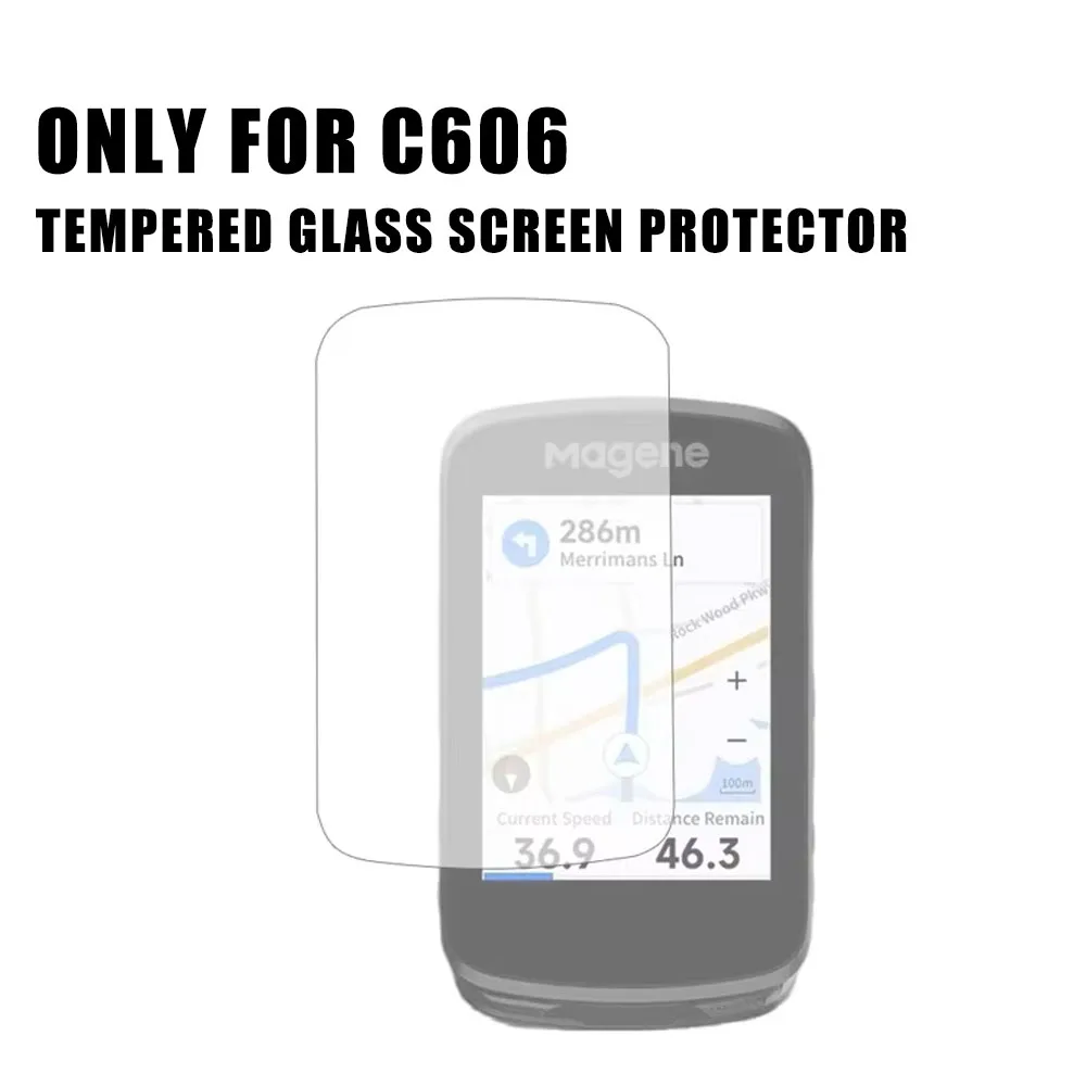 Tempered Clear Glass Screen Protector for Magene C606 C506 C506SE