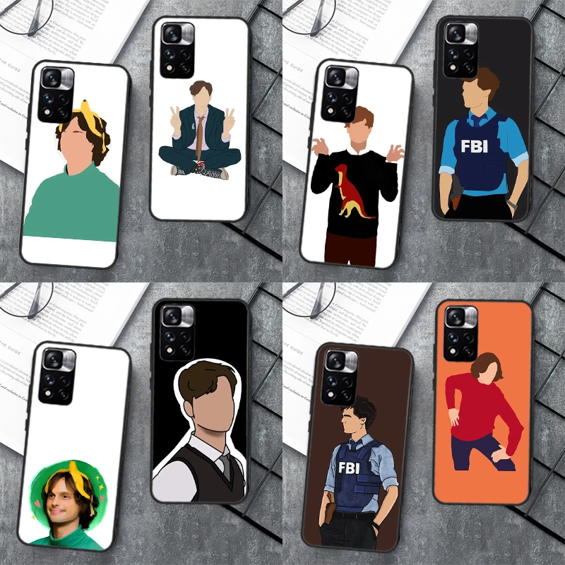 Custodia Penal Minds Spencer Id Per Xiaomi Redmi Note 12 11 10 9 8 Pro Note 12S 11S 10S 9S Cover Per Redmi 9 10 12 C