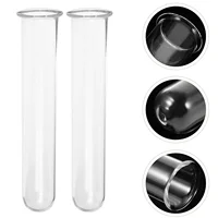 4 Pcs Hydroponic Test Tube Vase Terrarium Plant Propagation Tubes Flower Mini Vases Transparent Glass Flowers 1
