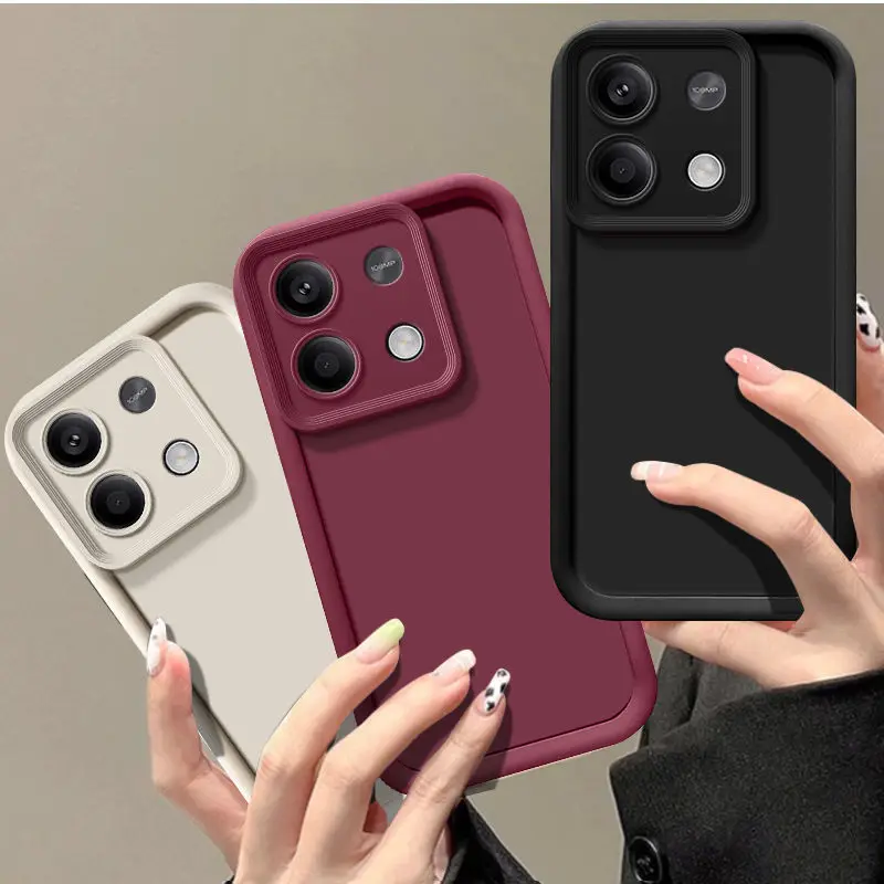 Per Xiaomi Poco M6 Pro 4G Custodia Morbida In Silicone Custodia Protettiva Per La Schiena Per Xiaomi Poco M6 M6Pro M5S Cover Completa Per Telefono