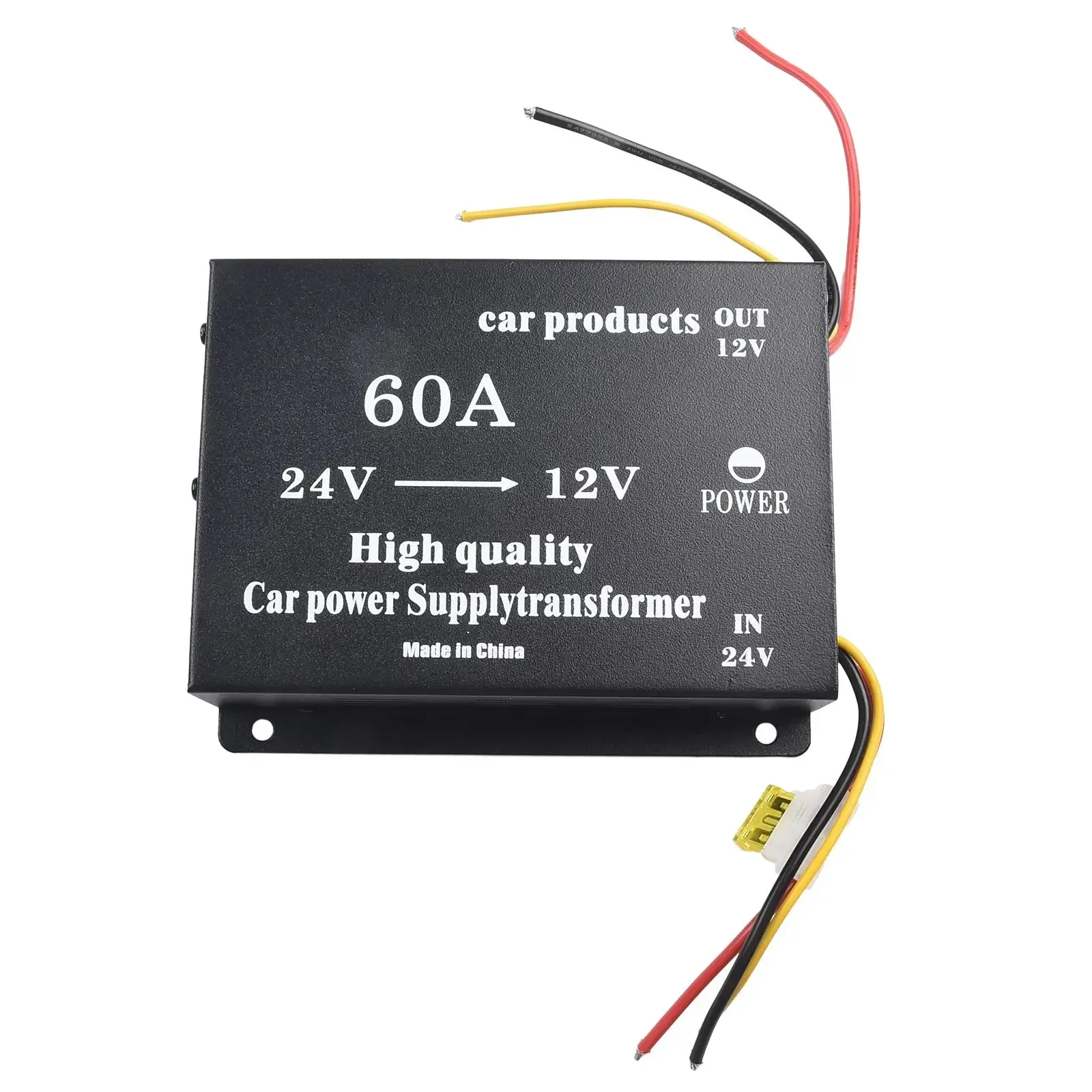 Efficient 24V To 12V Step down Power Converter, Stable Voltage Output, Reliable Performance, Ideal for Trucks and Buses