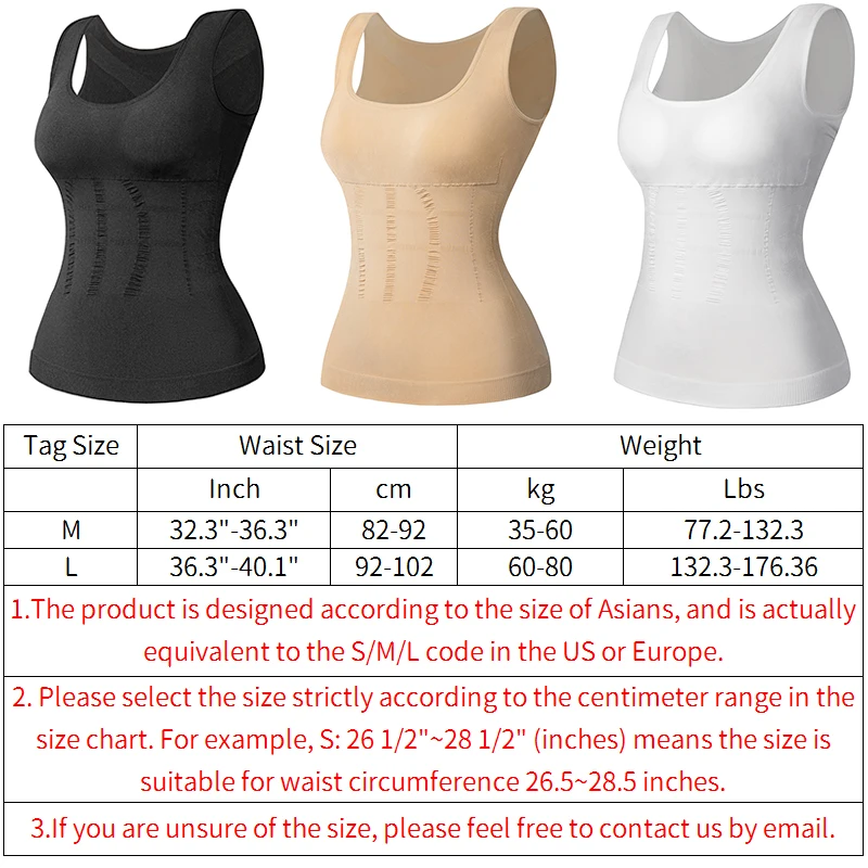 Camisole Shapewear Tops Waist Trainer Corset Shaping Tanks