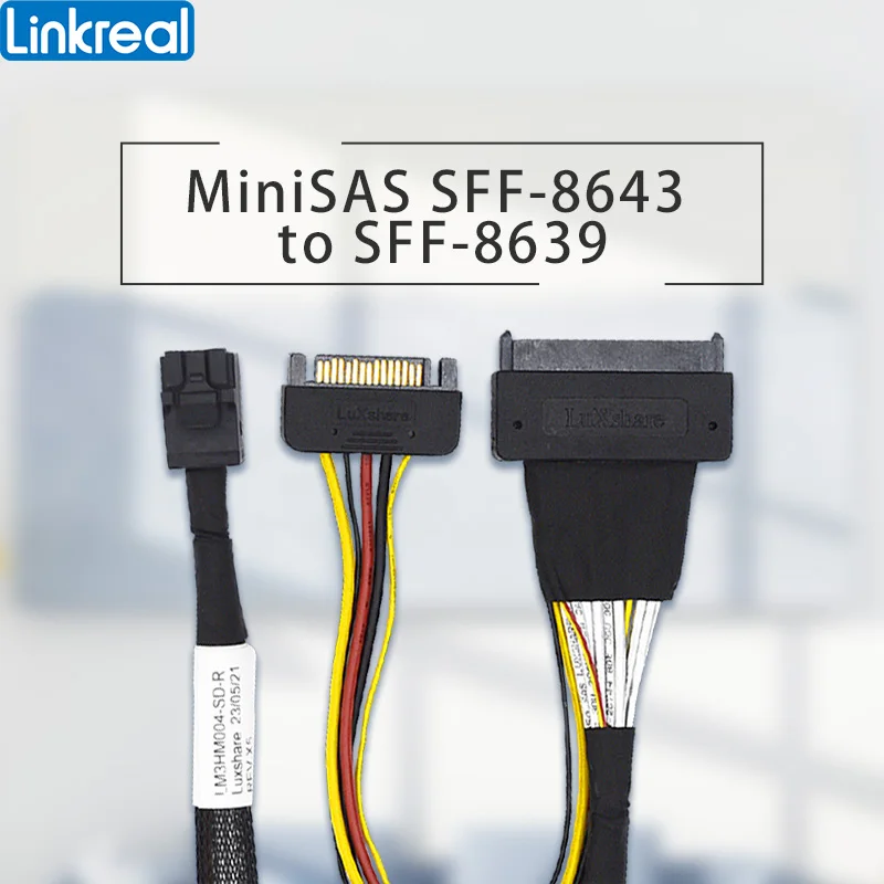 PCIe SFF 8643 U.2 SFF 8639 미니 SAS 케이블, 길이 80cm|컴퓨터 케이블 & 커넥터| - AliExpress