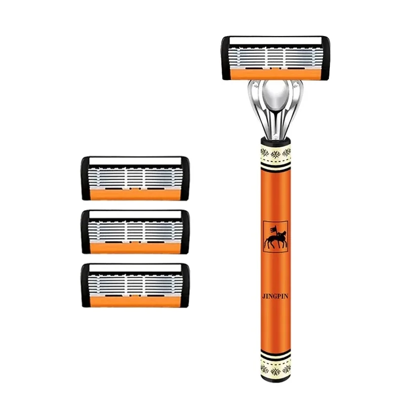 Handmatig scheermes 6-laags voor mannen anti-kras design set_voghion.com