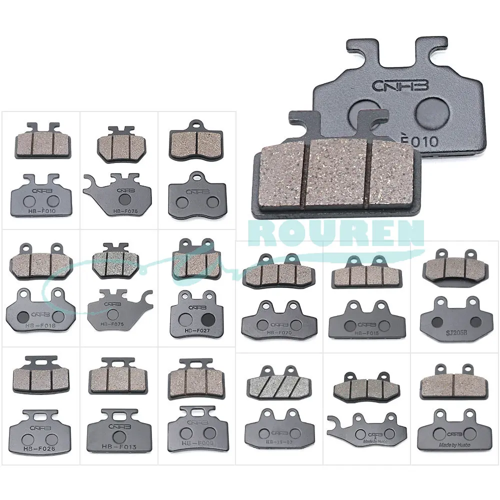 

Motorcycle Front-Rear Oil Disc Brake Pads Electric Pit Dirt Bike Scooter Cafe Racer Accessories Modified Parts Friction Plate
