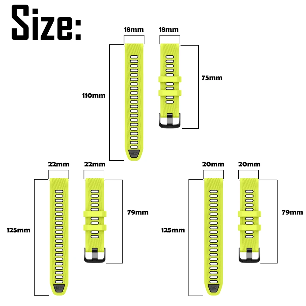 Versatile Multi-Size Watch Band with Bracelet Buckle Strap