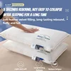 3D Neck Pillow with High Elasticity and Non Collapse, Soft Neck Protection, Single Person Sleeping Pillow Hotel Home Bedding 1PC 5