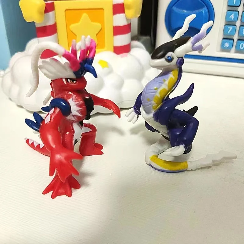 

6-10cm Anime Pokemon Figure Scarlet And Violet Koraidon Miraidon Figurine Toys PVC Model Collection Dolls Statue Toy Gift