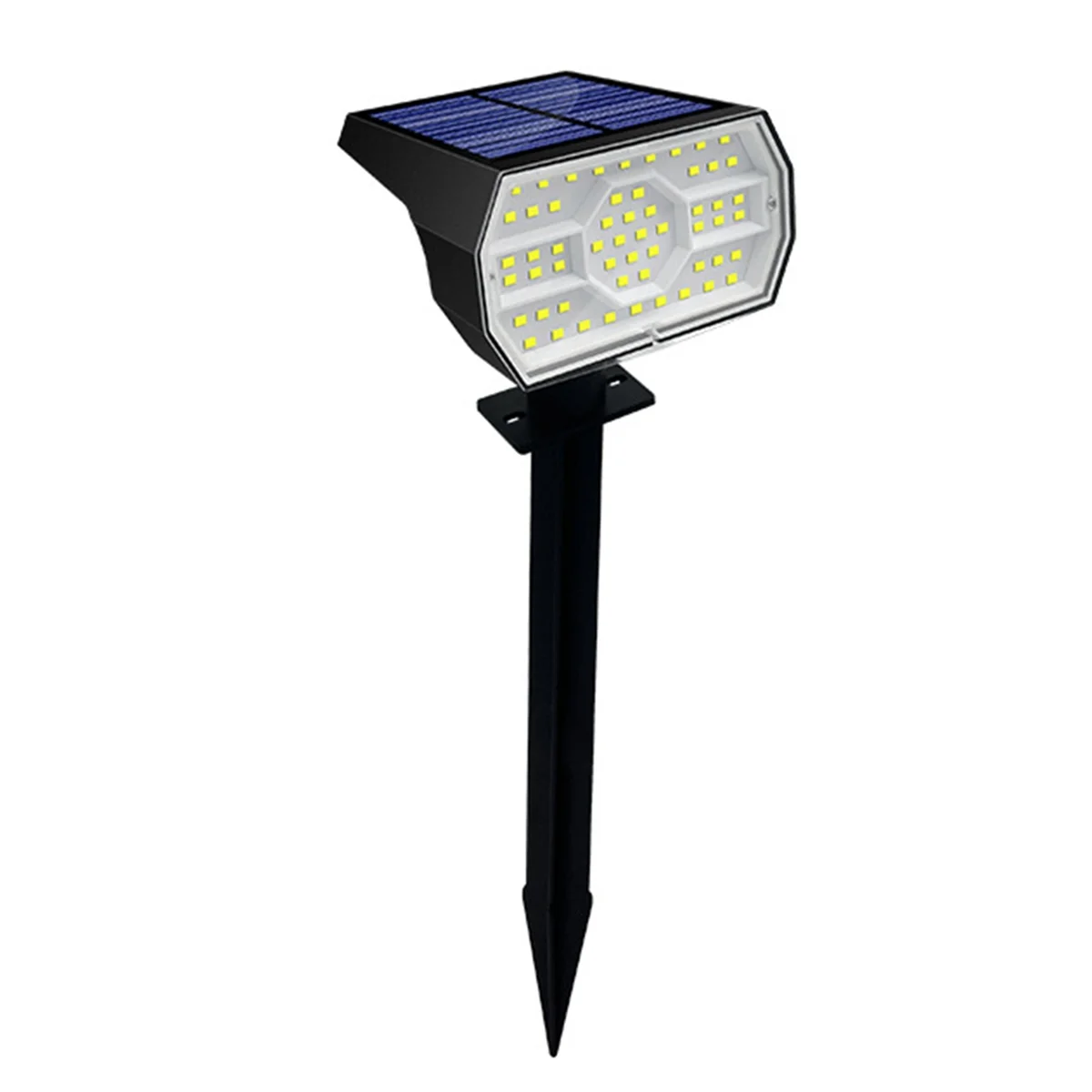 BAAU Solar Spot Light 56 LED Outdoor Solar Landscape Spotlights Waterproof 3 Modes Garden Light for Door Backyard Garage