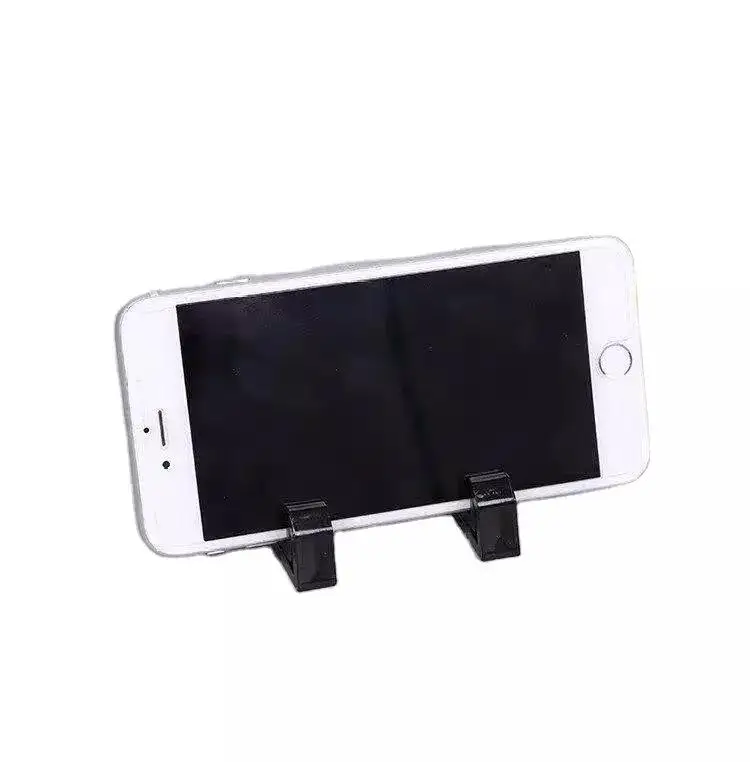 Easels Plásticos Claros para Segurar Molduras da Foto da Rocha da Ardósia da Sublimação 100 Pares Lote Preto - Imagem 5