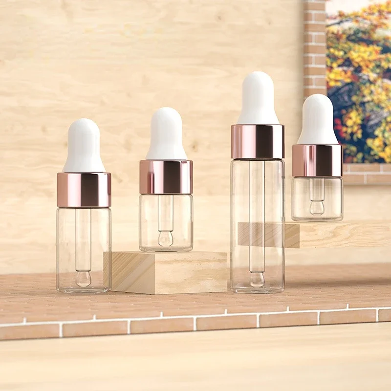 Dropper Bottle 10/20pcs Mini Glass Empty Essential Oil Bottles
