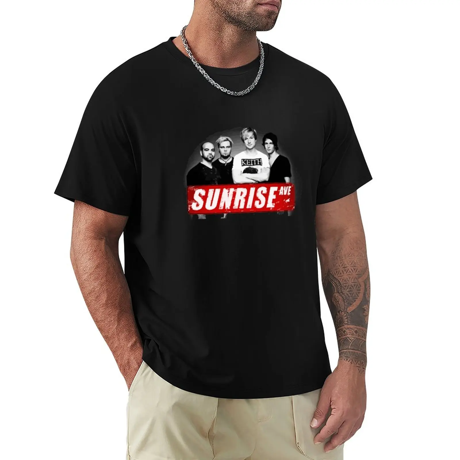

Sunrise Avenue T-Shirt T-shirt for a boy vintage clothes Men's t shirts