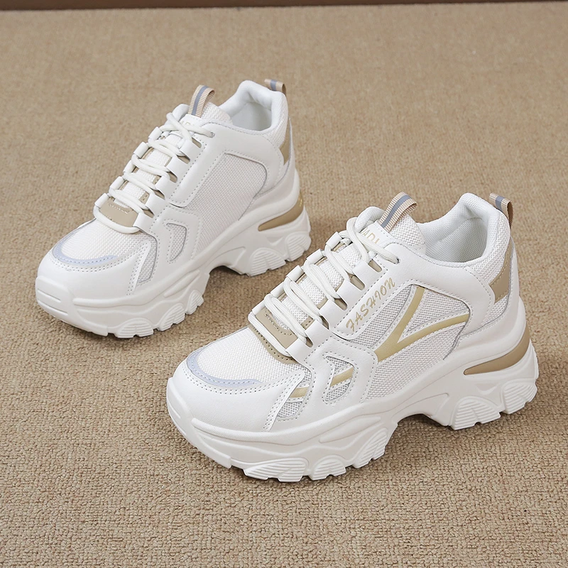 

Women's sports casual shoes breathable thick-soled sports shoes fashion catwalk shoes soft-soled running shoes in summer sneaker