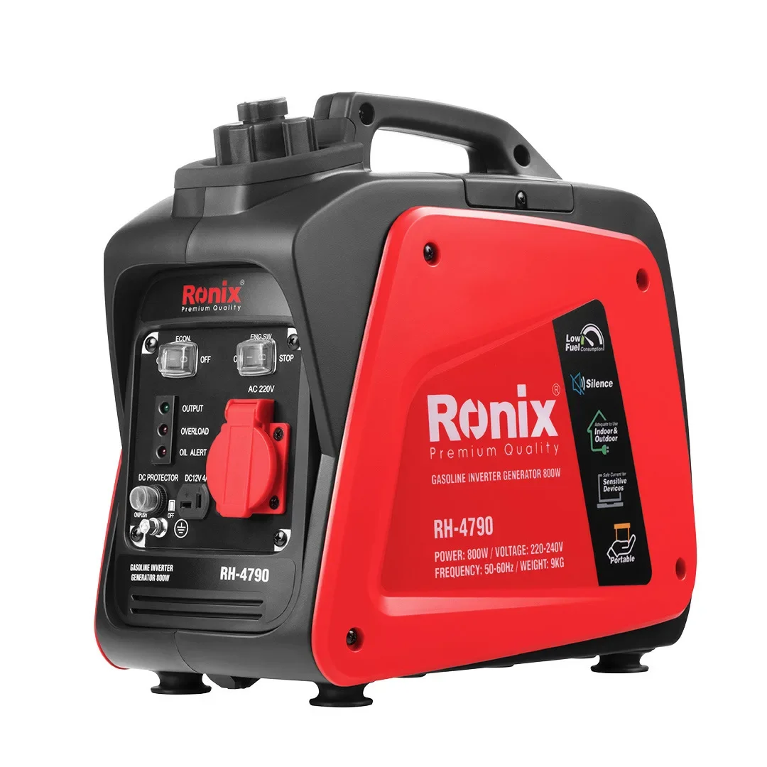 

Hot Selling Ronix RH-4790 2500W generator Leafy Portable silent Generator Home Use Gasoline Inverter Generator